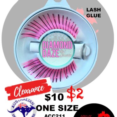 SWEEP LASHES HOT PINK