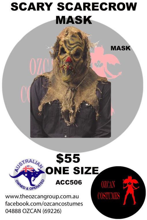 SCARY SCARECROW MASK