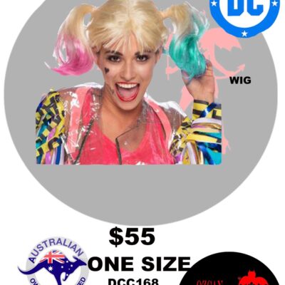 HARLEY QUINN BIRDS OF PREY WIG