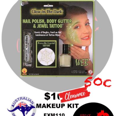 GLOW IN DARK SPIDER WEB