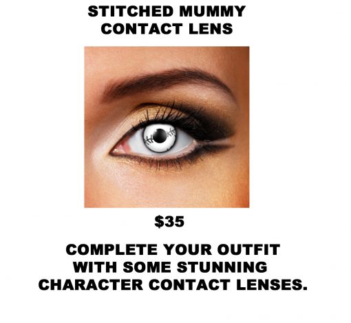STITCHED MUMMY CONTACT LENS