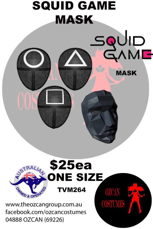SQUID GAME MASK