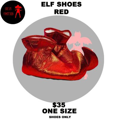 ELF SHOES RED